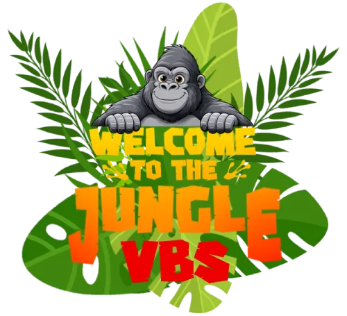 Welcome to the Jungle VBS 2026 logo, free Vacation Bible School at Bridge Helena, Helena MT, June 15 to 19